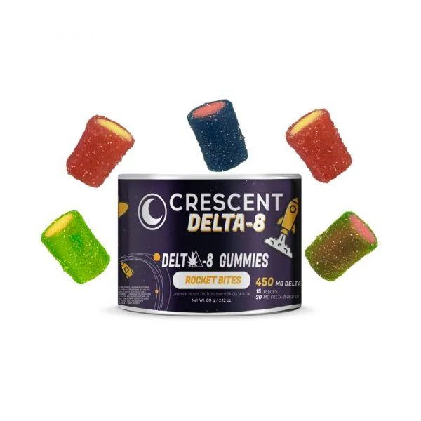 Rocket Bites D8 Gummies